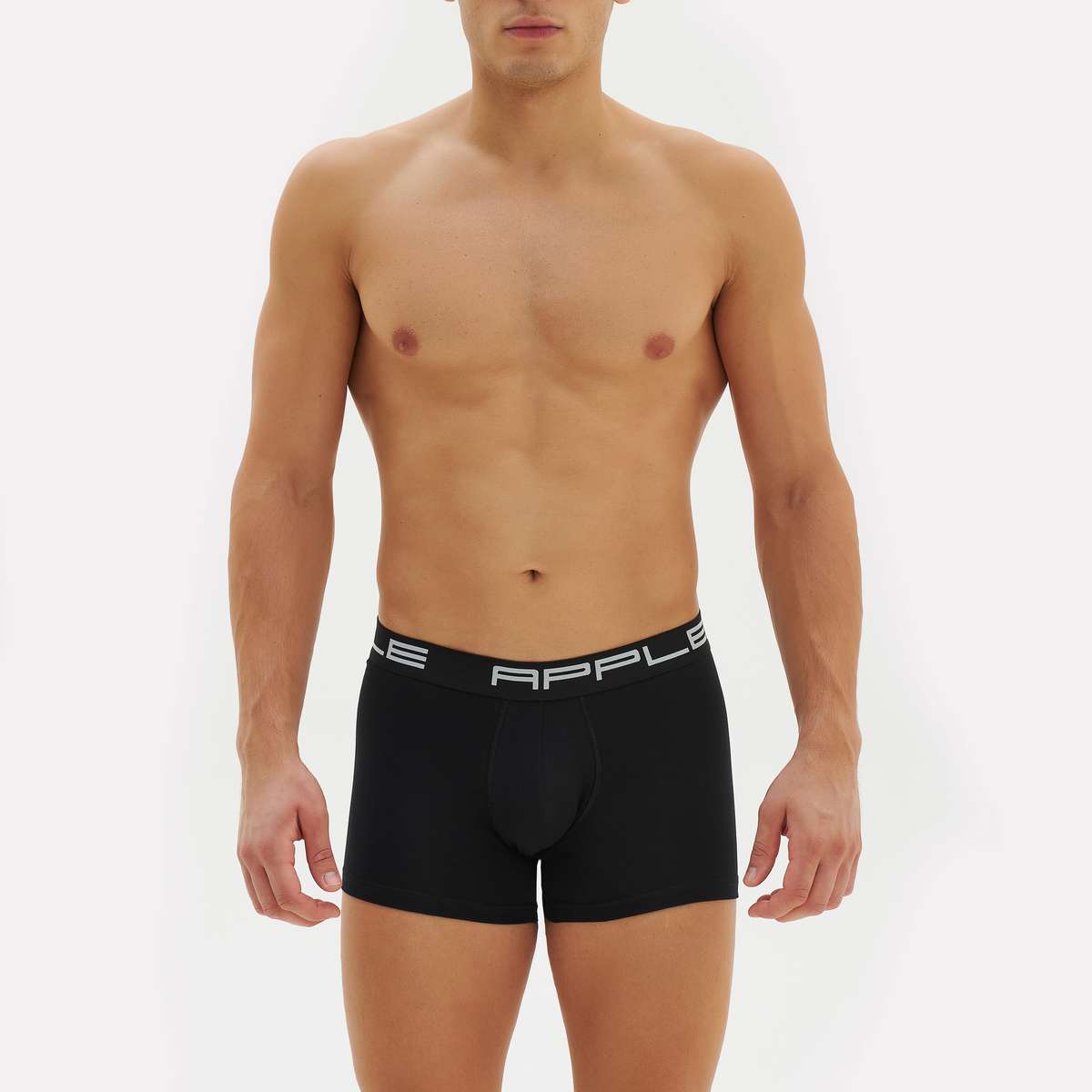APPLE BOXER MEN΄S BOXER 0113965 BLACK-NAVY-ANTHRACITE 3PACK  - Μαύρο / Μπλε / Ανθρακί - M